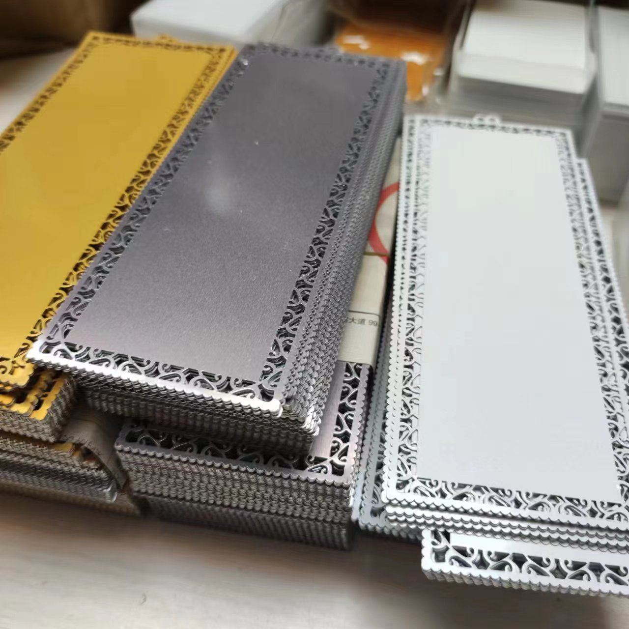 100pcs Blank Sublimation Metal - Puzzle Blank White review and price
