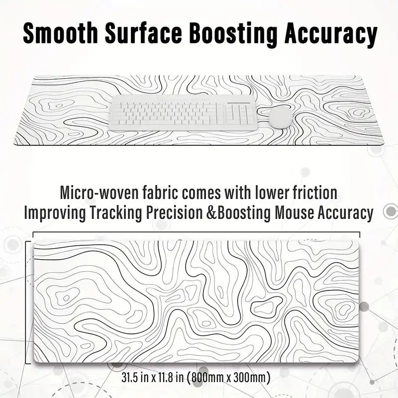 1PC Large Mouse Pads For Desk, - Mouse Pad Blank Sublimation review and price