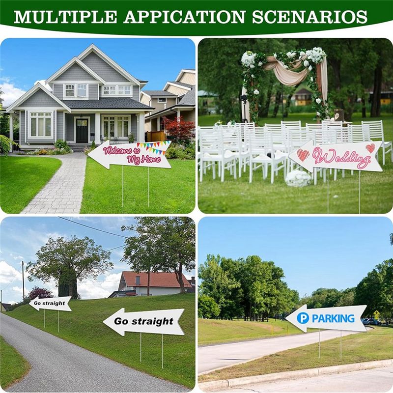 A68P-Directional Arrows Signs  - Yard Sign Blank review and price