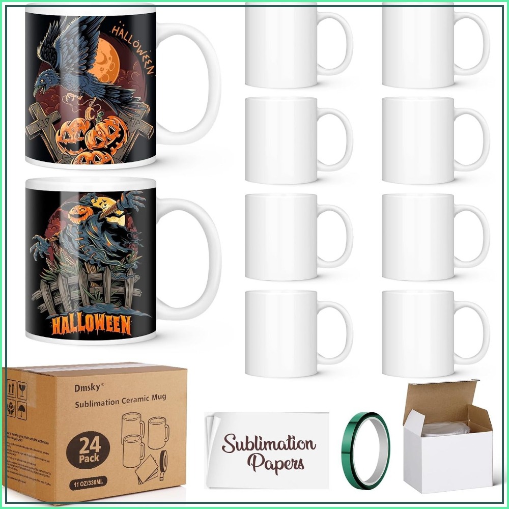11 oz White Ceramic Sublimatio - Sublimation Mug White review and price