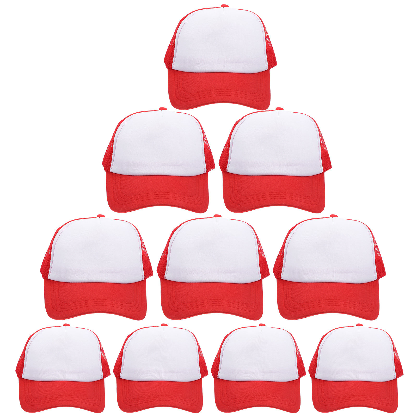 10Pcs Blank Mesh Baseball Caps - Hat Sublimation Blank review and price