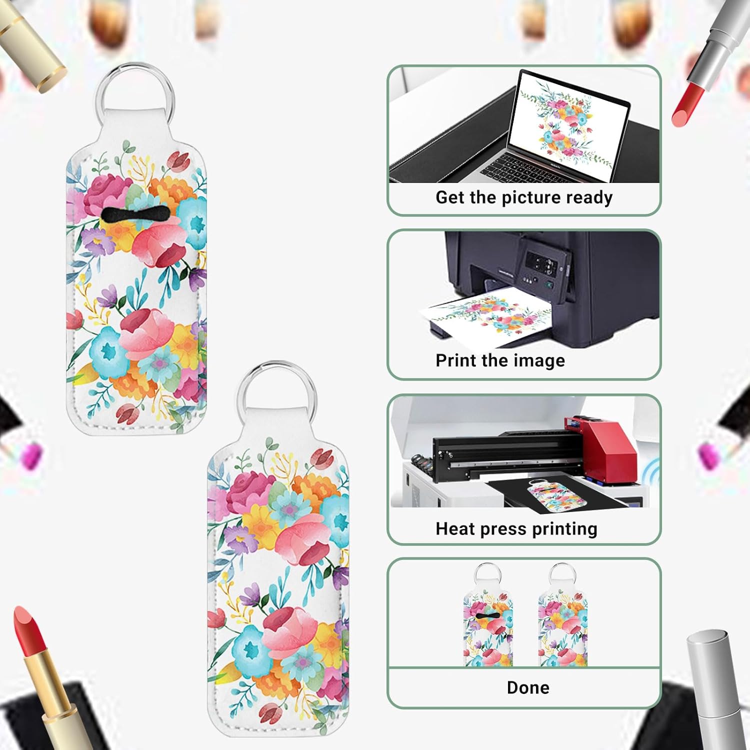 10 Pcs Sublimation Lipstick Ho - Puzzle Blank White review and price