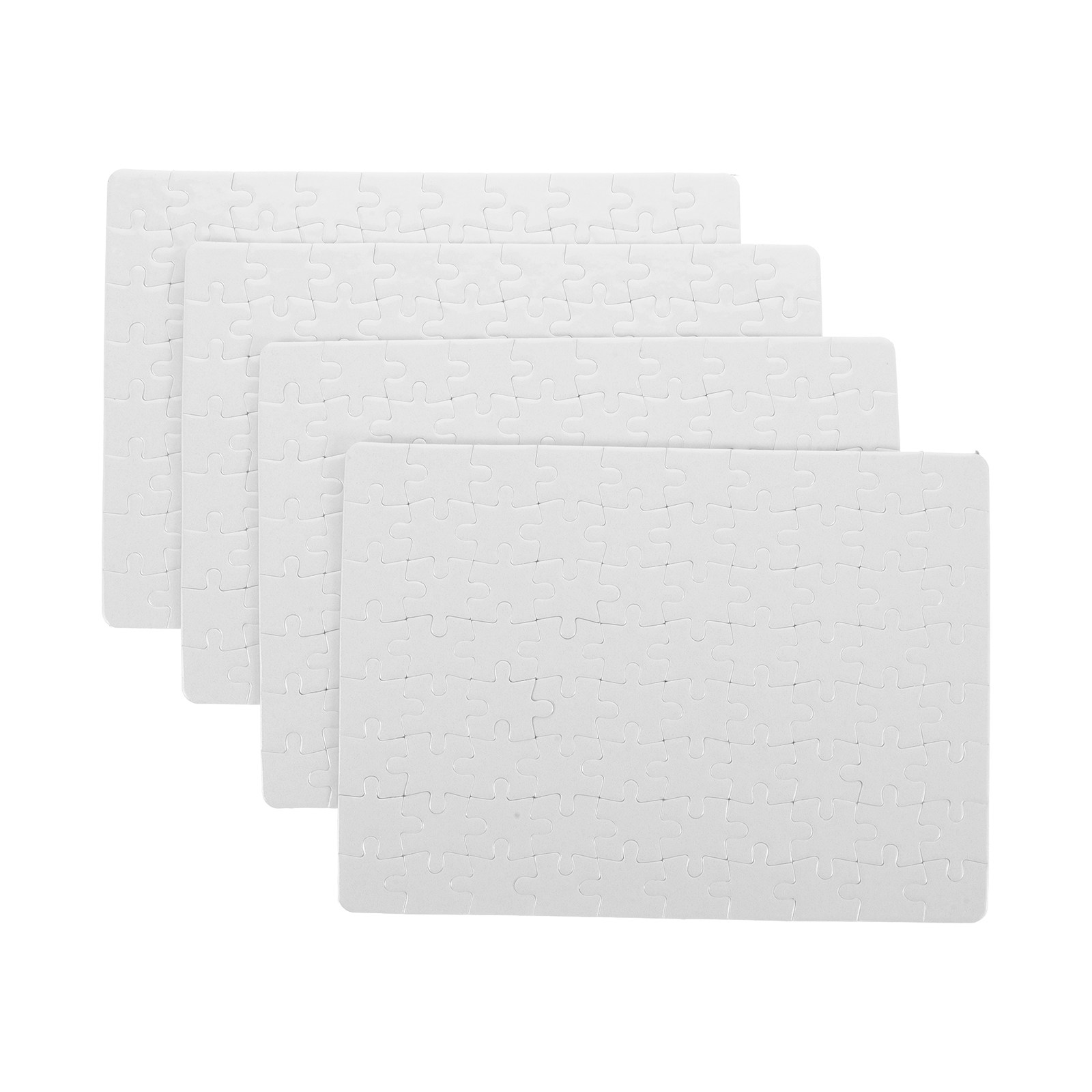 4 Sheets Sublimation Blank Puz - Puzzle Blank White review and price