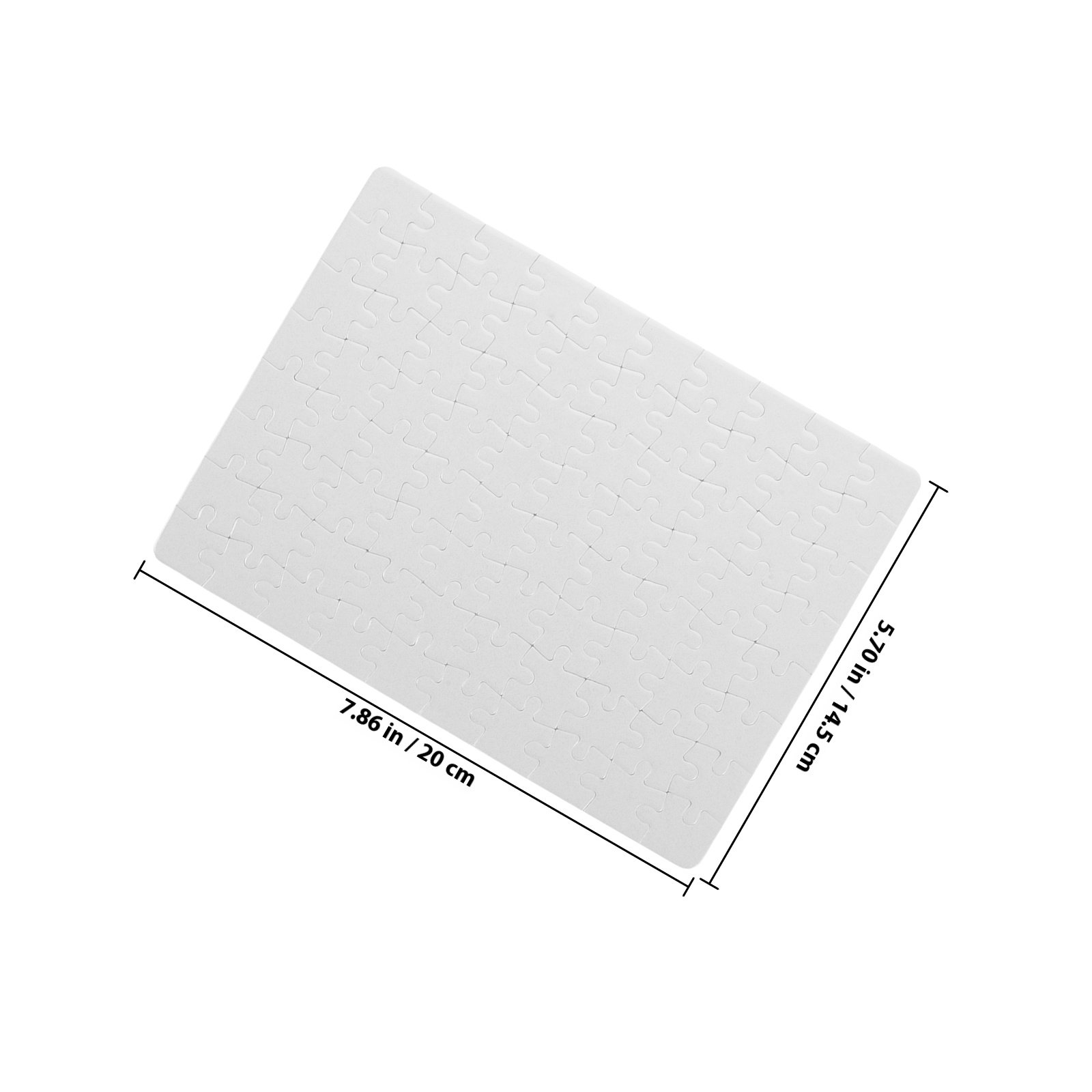 4 Sheets Sublimation Blank Puz - Puzzle Blank White review and price