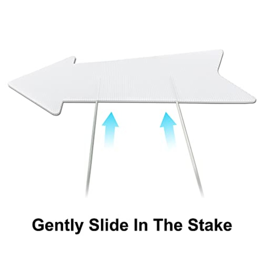 Blank Arrow Signs With Stakes  - Yard Sign Blank review and price