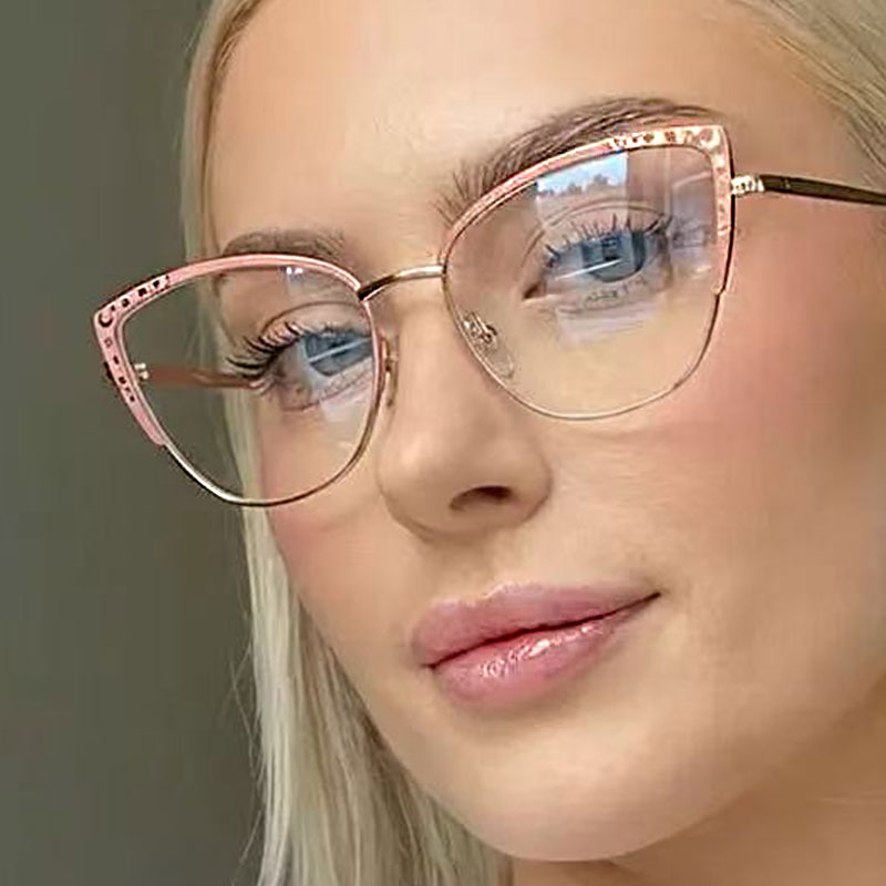 New Cat Eye Reading Glasses Wo - Metal Photo Panel review and price