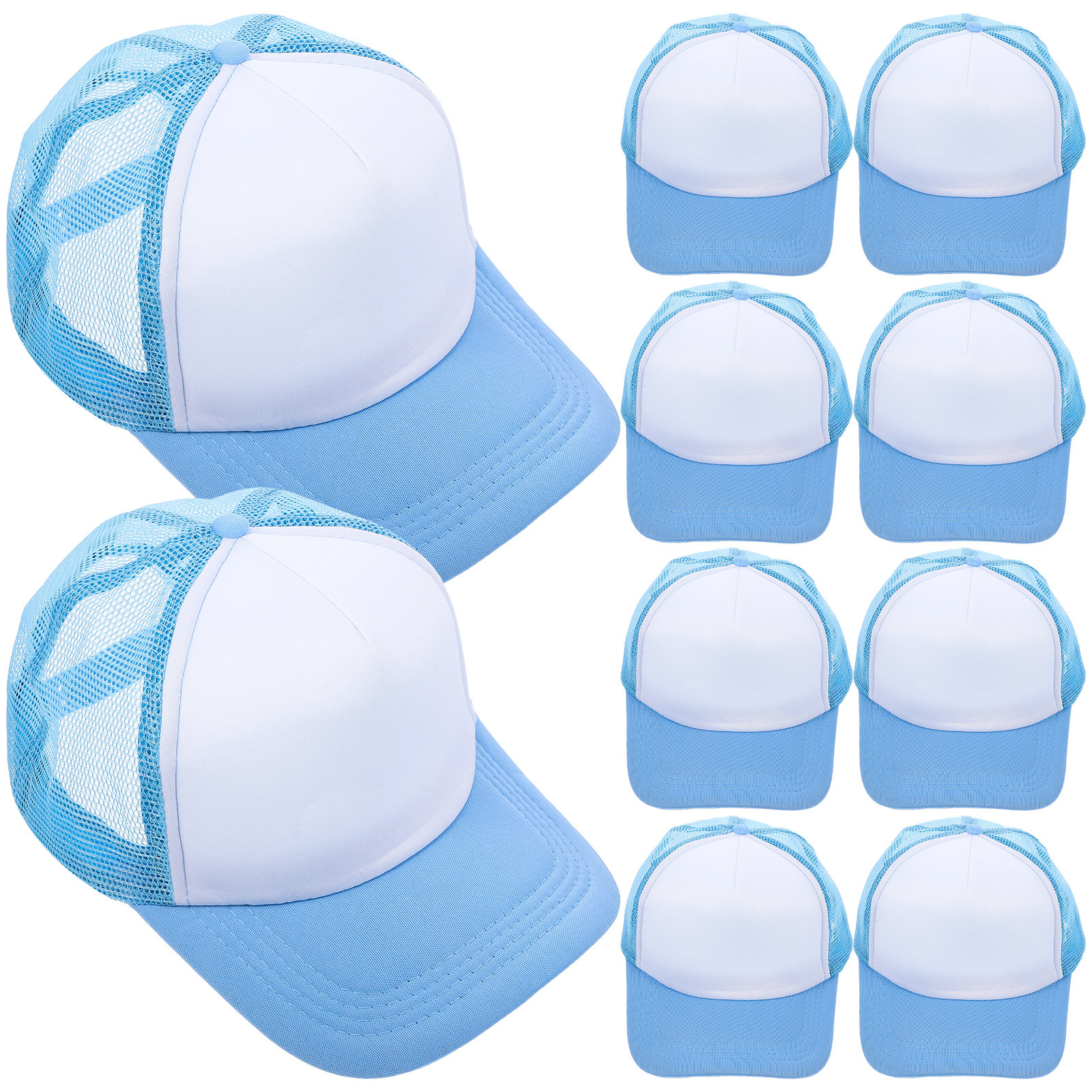 10Pcs Blank Baseball Hats Mesh - Hat Sublimation Blank review and price