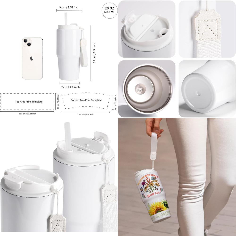 20 oz White Sublimation Tumble - Tumbler 20Oz White review and price