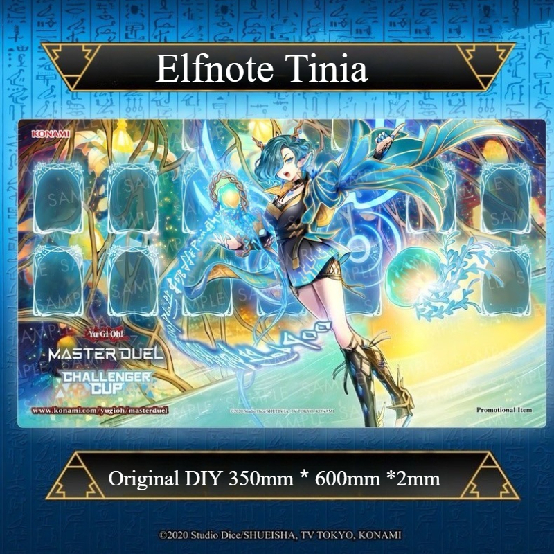 Yugioh Elfnote Tinia Play Mat  - Door Mat Blank review and price