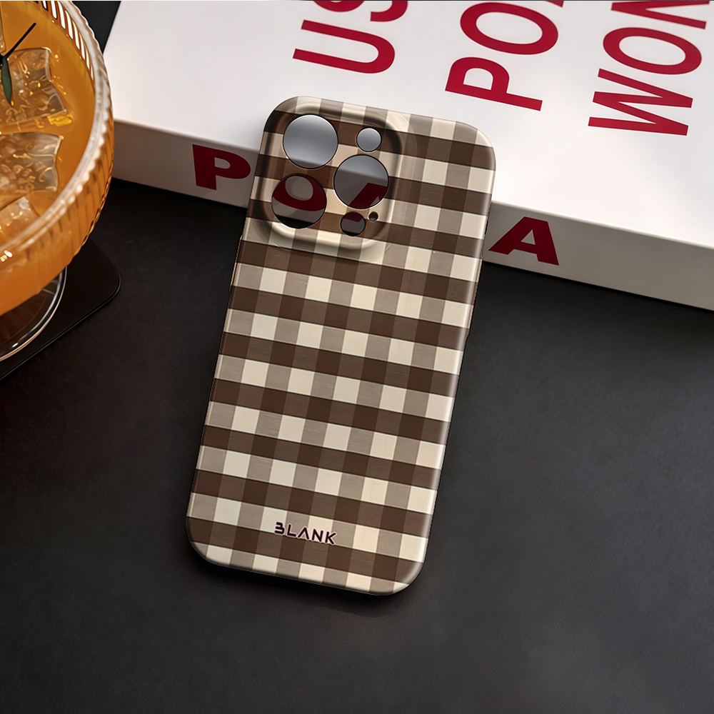 Mocha Cow Print For iPhone 17  - Phone Case Blank Print review and price