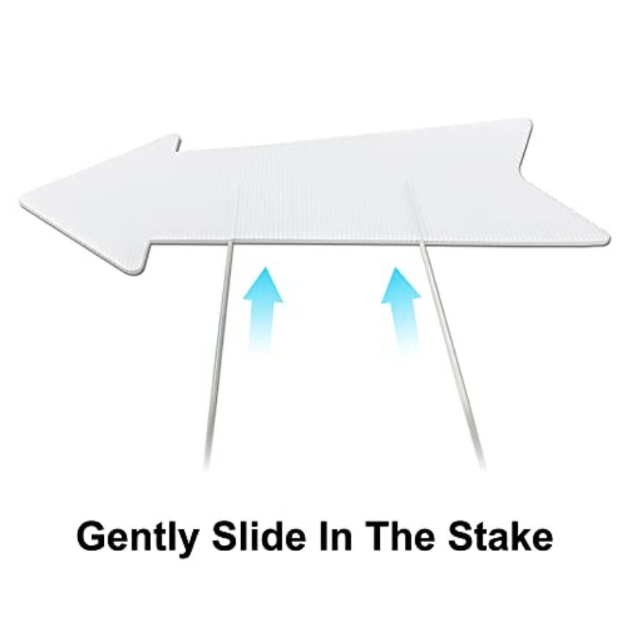 Blank Arrow Signs with Stakes  - Yard Sign Blank review and price