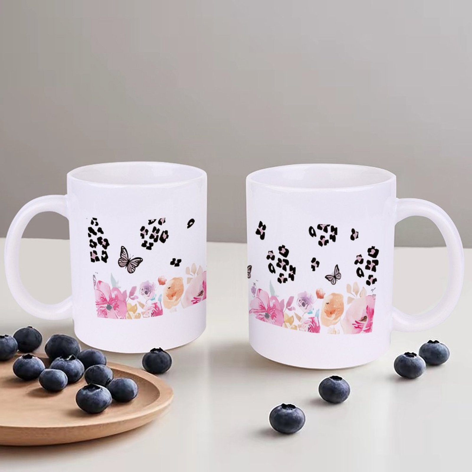 A Watercolor Painting Of Flowe - Sublimation Mug White review and price