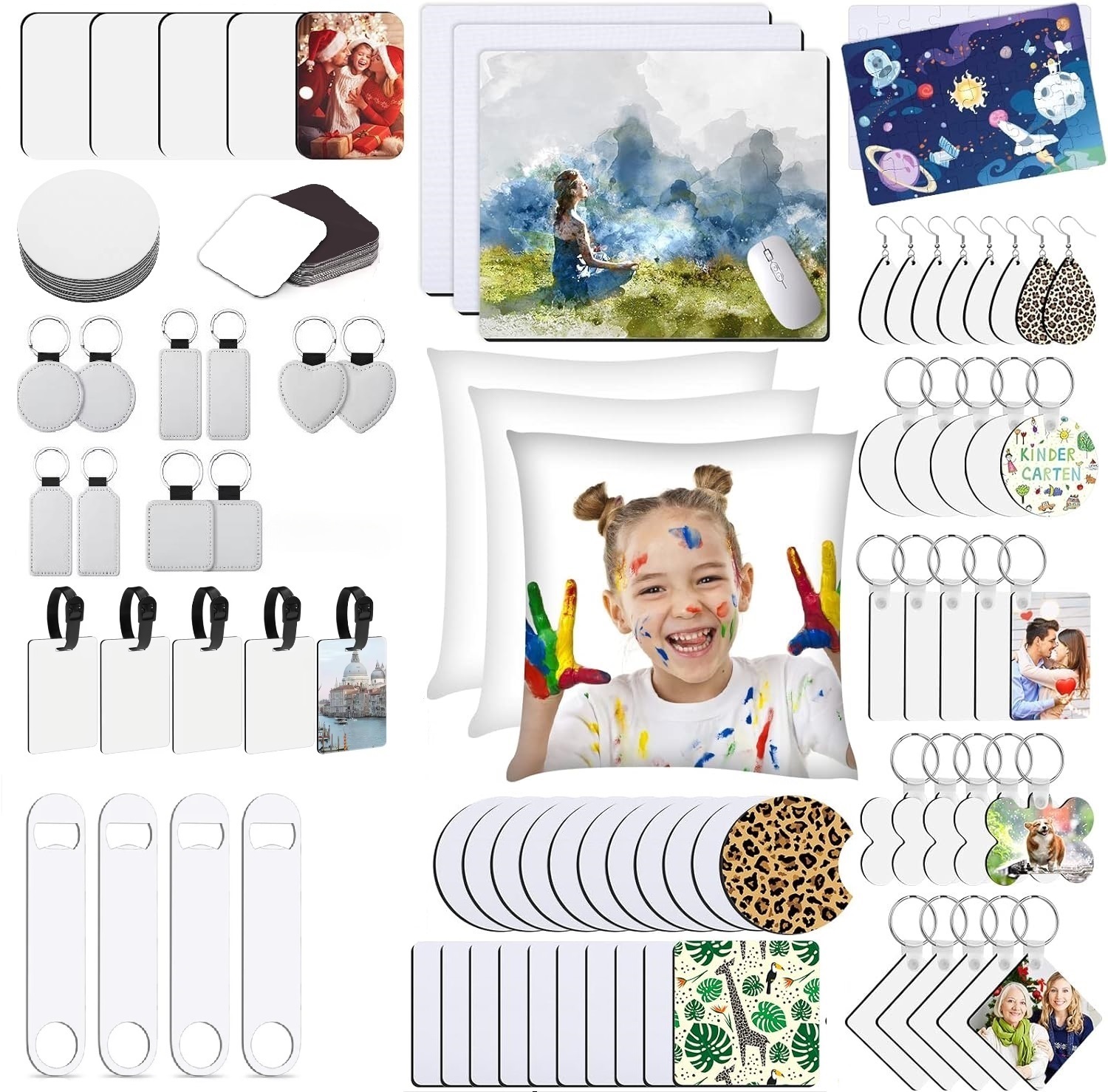 90pcs  Sublimation Blank Start - Coaster Sublimation Blank review and price