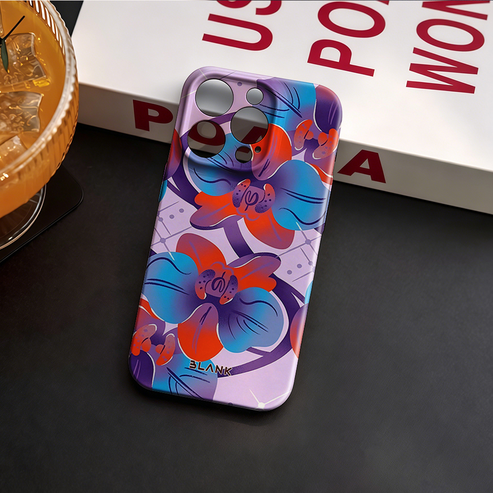 Blue and Green Floral Print Fo - Phone Case Blank Print review and price