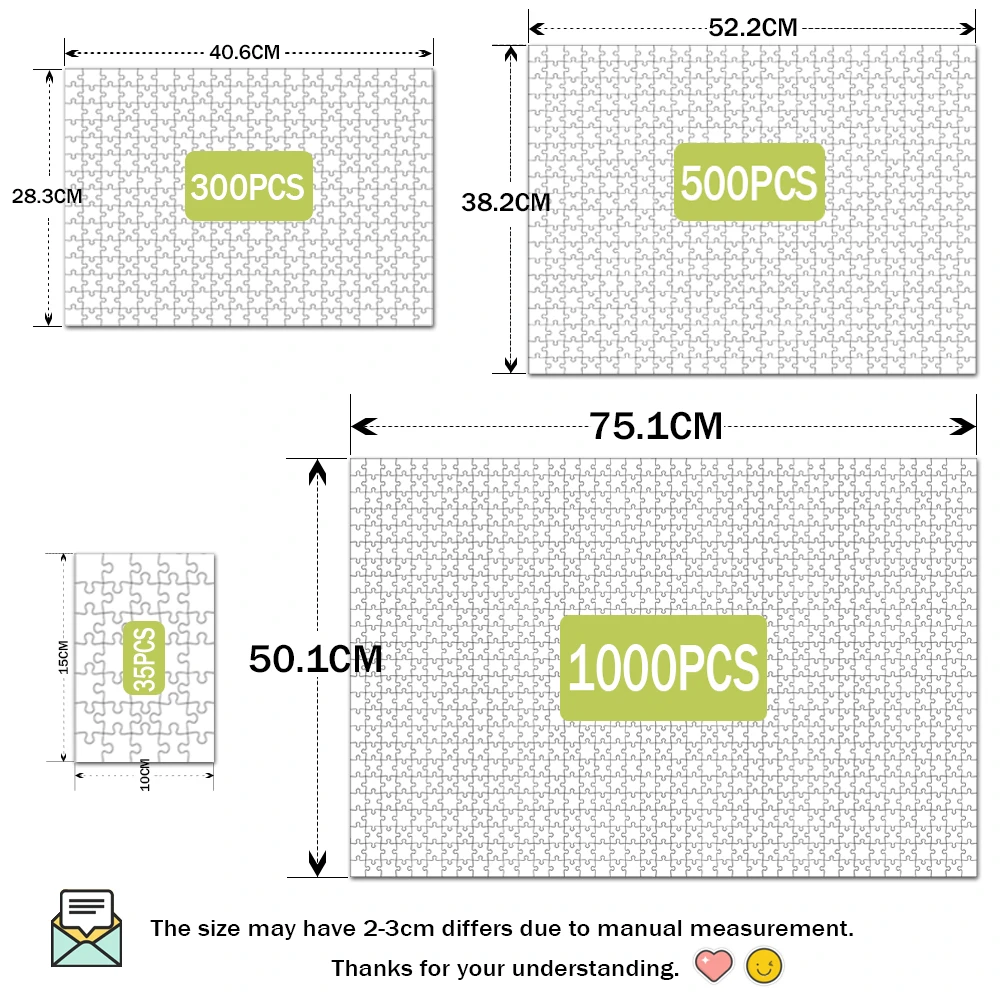 Dropshipping Custom Jigsaw Puz - Puzzle Blank White review and price