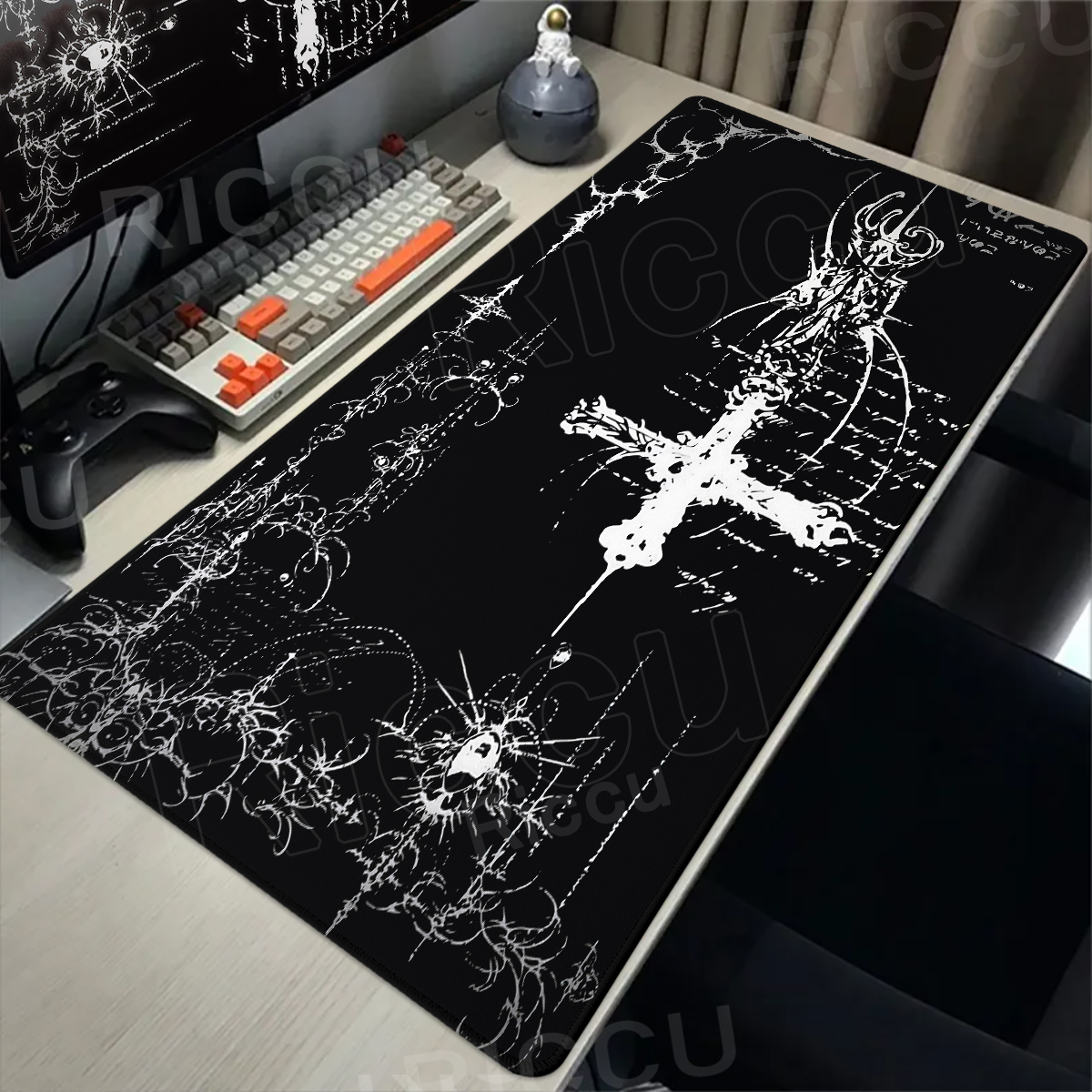 Cool Sword Art Desk Mat Large  - Mouse Pad Blank Sublimation review and price