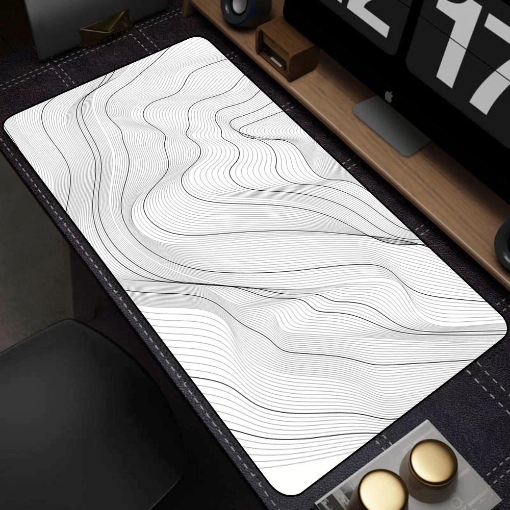Large Black and White Art Mous - Mouse Pad Blank Sublimation review and price