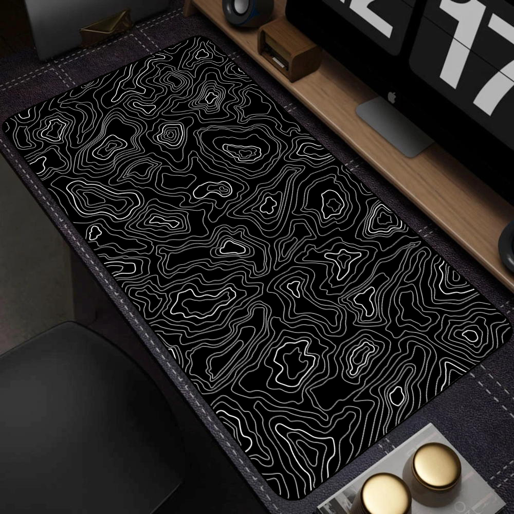 Large Black and White Art Mous - Mouse Pad Blank Sublimation review and price