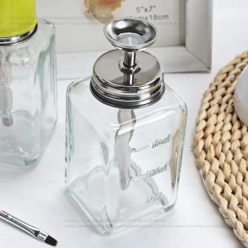 Nail glass bottle press funnel - Water Bottle Blank review and price